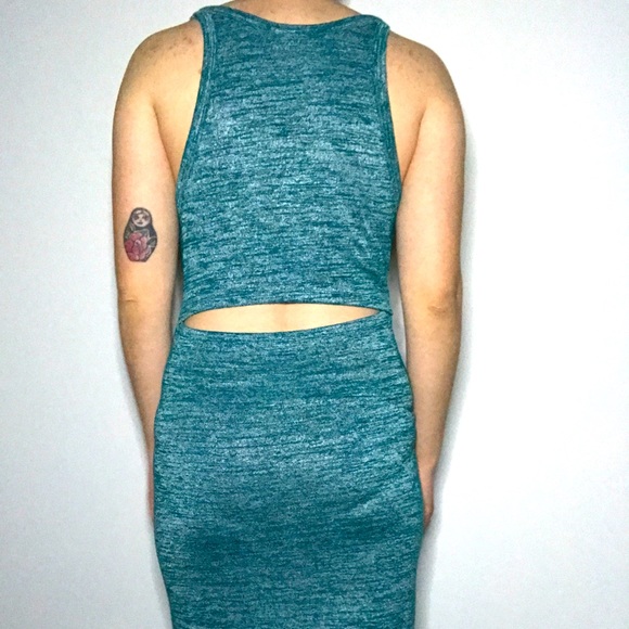 Aritzia Yasmin Midi Cutout Dress - Picture 2 of 2
